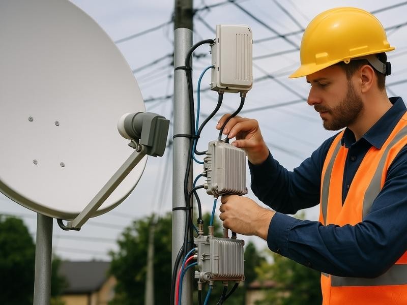 Instalação e Manutenção de DTH, GPON e HFC